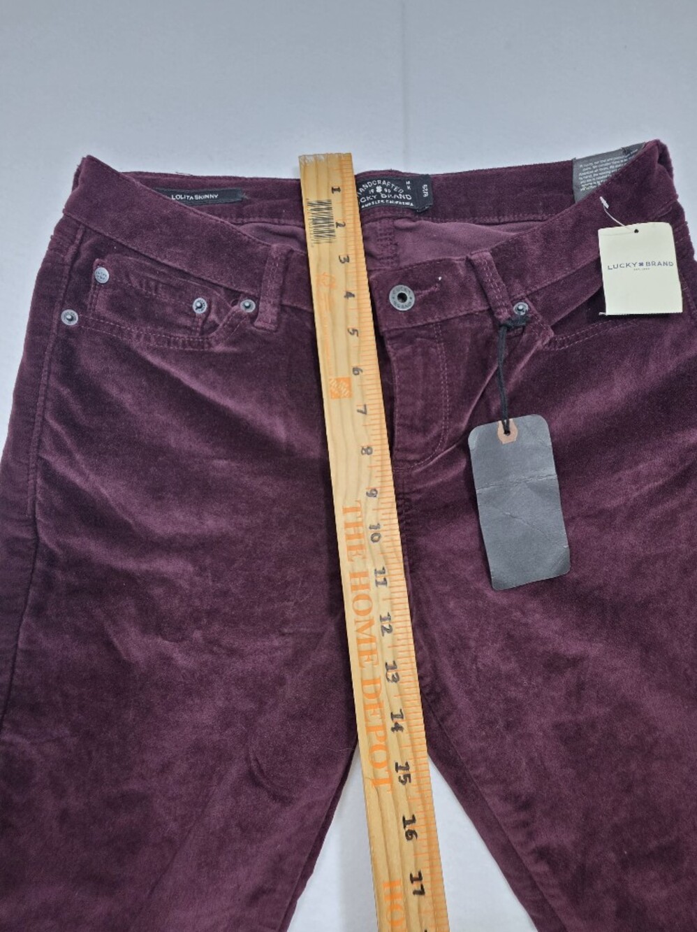 Lucky Brand Lolita Skinny Corduroy Pants 8 - Picture 11 of 14